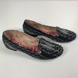 Betseyville | Studded Aztec Flats | 7